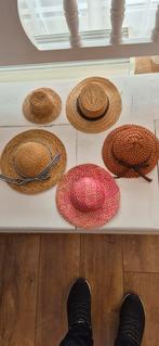 5 rieten hoedjes voor de pop, Ophalen of Verzenden, Gebruikt, Pop