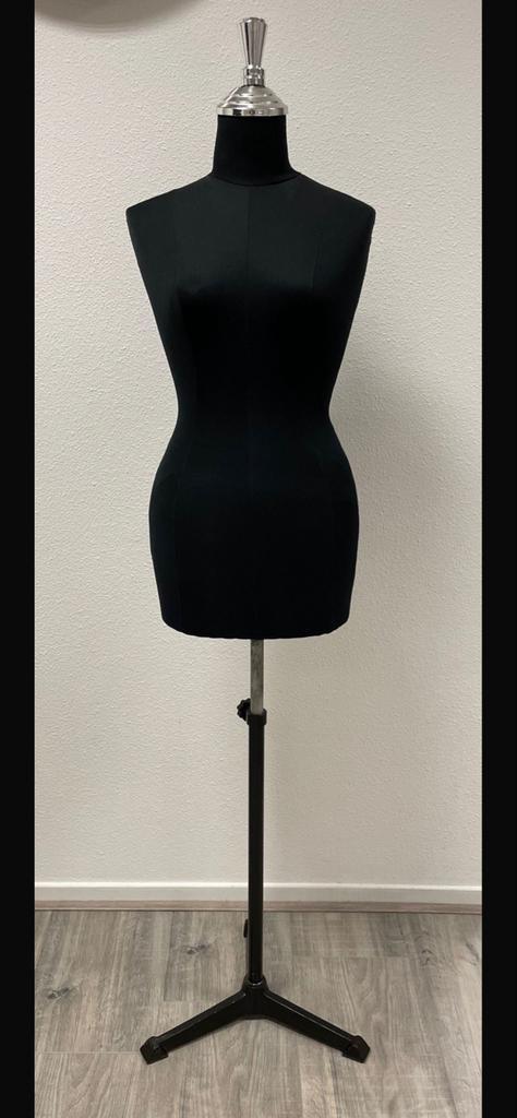 Chique zwarte paspop, verstelbaar in hoogte, Hobby en Vrije tijd, Naaien en Fournituren, Zo goed als nieuw, Paspop, Ophalen of Verzenden