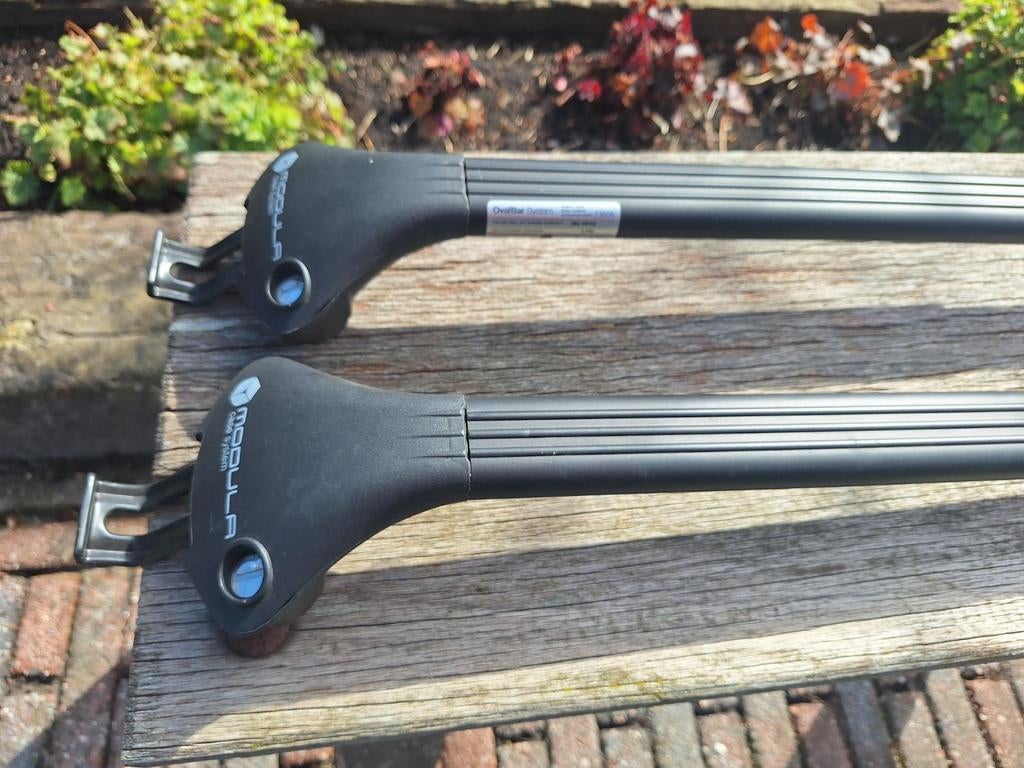 Dakdragers Renault Megane vanaf 2016 Modula OvalBar 100 kg, Auto diversen, Dakdragers, Gebruikt, Ophalen of Verzenden