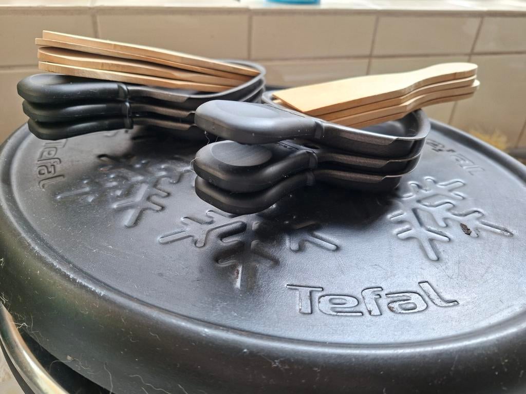 Tefal Cristal Gourmet Raclette & Grill - 8 personen, Ophalen of Verzenden