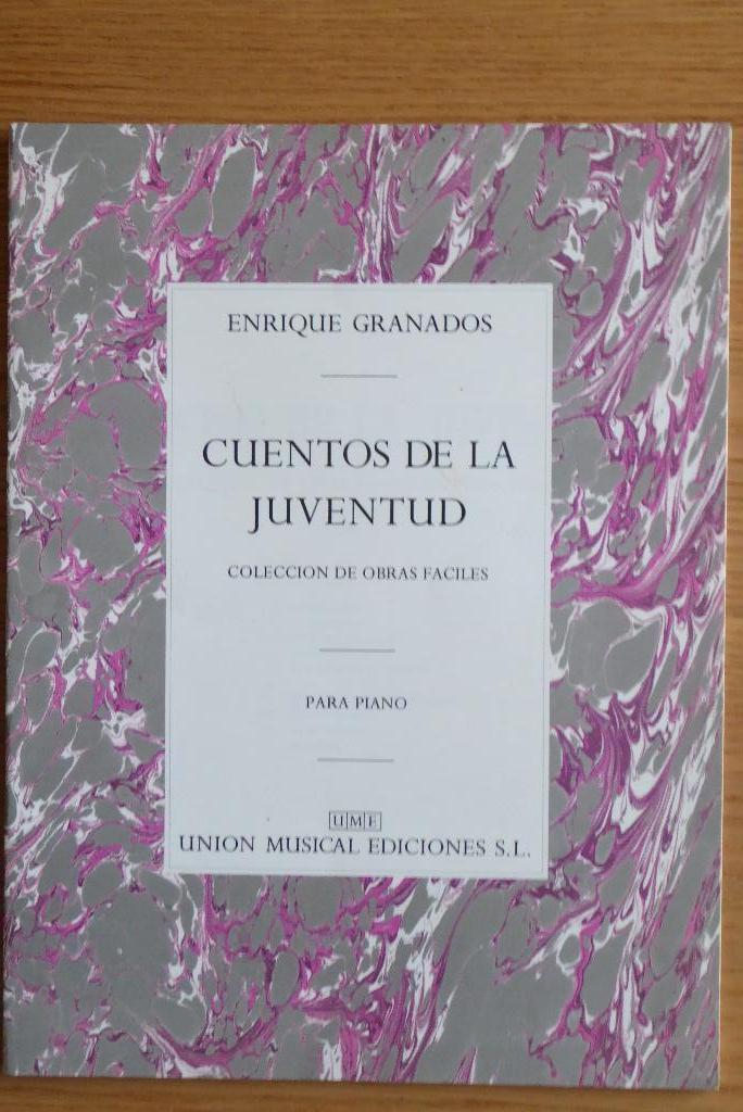 Cuentos de la Juventud Op.1 for Piano - Enrico Granados, Gebruikt, Overige genres, Ophalen of Verzenden, Artiest of Componist