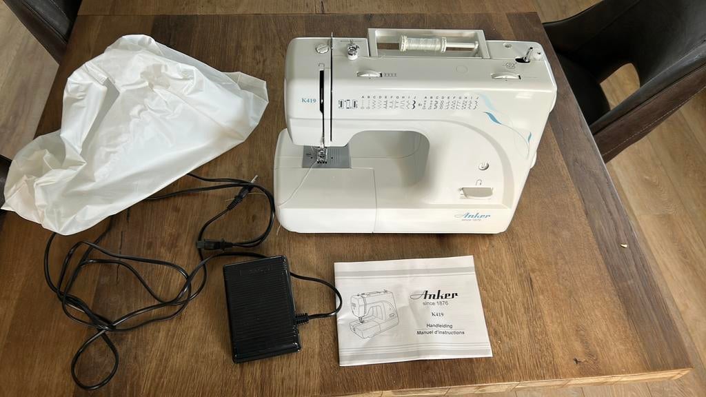 Naaimachine Anker K419, Hobby en Vrije tijd, Naaimachines en Toebehoren, Ophalen, Zo goed als nieuw, Naaimachine, Overige merken