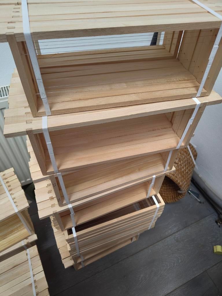 80 ramen honingkamer, Bijen