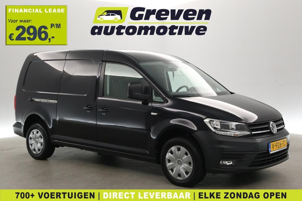 Volkswagen Caddy Maxi 2.0 TDI 102PK L2 | Automaat | Airco |, Auto's, Bestelauto's, Stof, Gebruikt, Euro 6, 4 cilinders