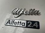 Typeplaatjes Alfa Romeo Alfetta, Ophalen of Verzenden, Gebruikt, Alfa Romeo