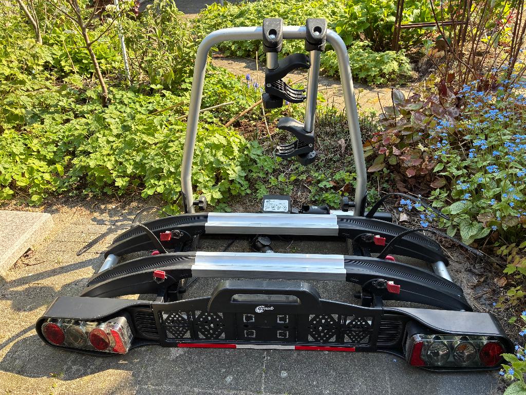 Fietsendrager ANWB Touring II, Auto diversen, Ophalen, Zo goed als nieuw, 2 fietsen, Trekhaakdrager