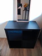 Zwart nieuw ikea kastje 4vakken, Ophalen of Verzenden, Nieuw