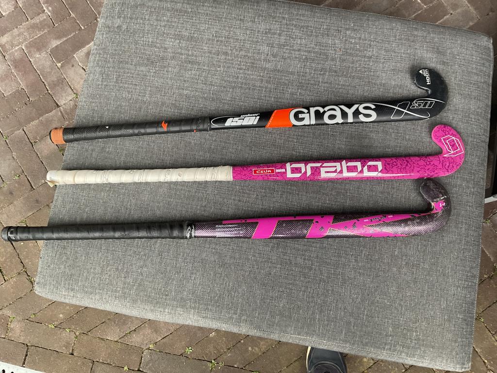Hockey sticks voor de zaal, Ophalen, Zo goed als nieuw, Stick