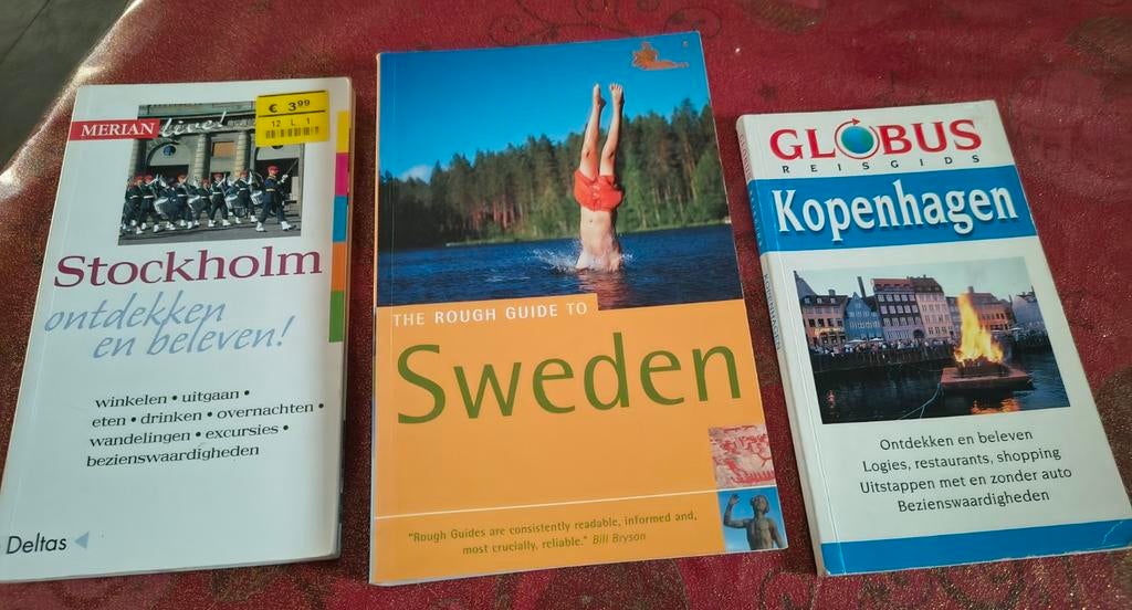 Reisgidsen Stockholm, Zweden, Kopenhagen, Boeken, Reisgidsen, Diverse, Europa, Ophalen of Verzenden, Reisgids of -boek