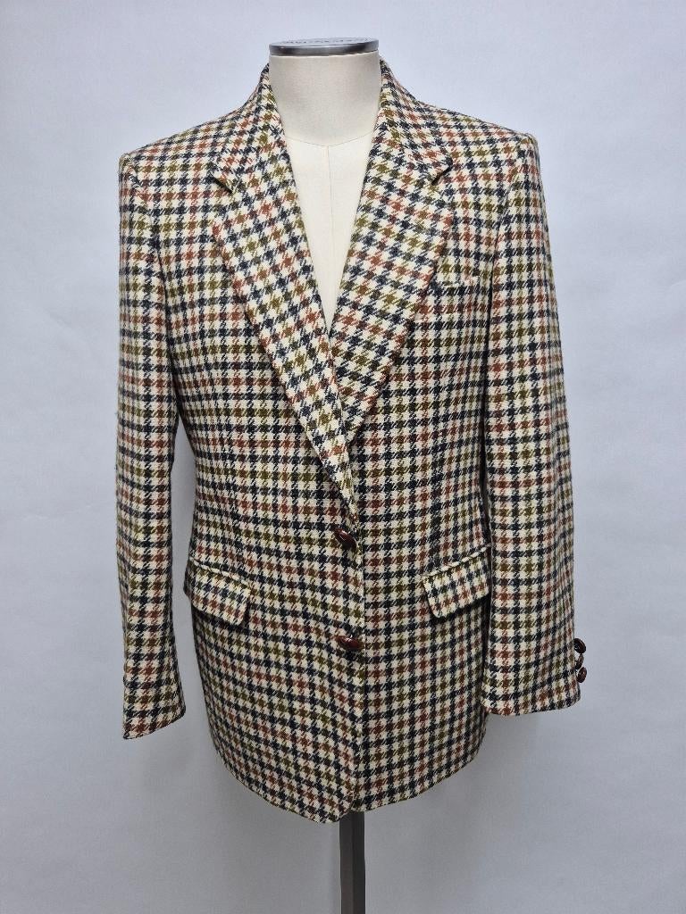Harris Tweed colbert, blazer vintage maat 52, Kleding | Heren, Maat 52/54 (L), Harris Tweed, Ophalen of Verzenden, Zo goed als nieuw