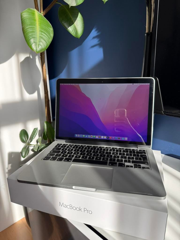 Apple MacBook Pro Retina 13 inch 2015 512GB SSD i5 Monterey, Gebruikt, 2 tot 3 Ghz, Qwerty, 8 GB