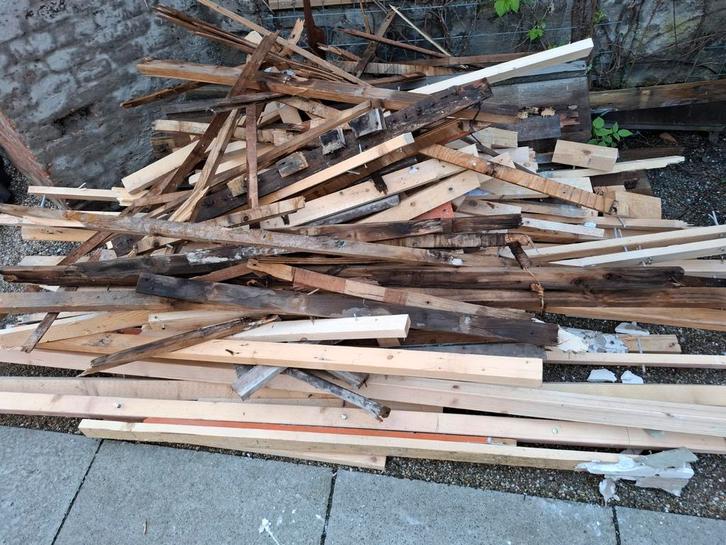 Sloophout voor vuurkorf of creatieve projecten, Doe-het-zelf en Verbouw, Hout en Planken, Gebruikt, Overige typen, Overige houtsoorten