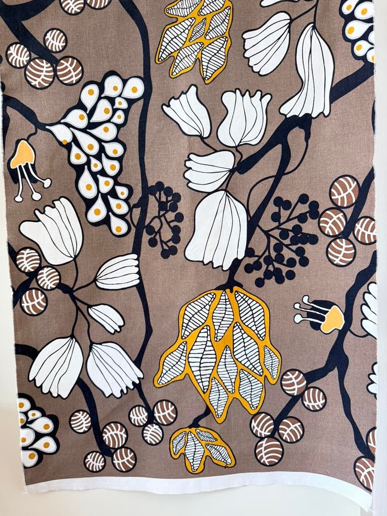 Lap stevig katoen Ikea stof bloem, Hobby en Vrije tijd, Stoffen en Lappen, 120 cm of meer, Nieuw, Ophalen of Verzenden, Katoen