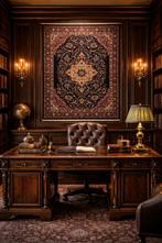 Sarouq Perzisch Tapijt ( Iran Rug / carpet ) 140 x 100 cm, Wol, Zo goed als nieuw, NA, NA