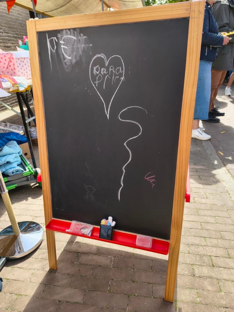 Schoolbord whiteboard, Ophalen