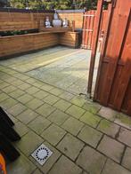 7 schuttingen en poort ,, Ophalen of Verzenden, Gebruikt, Hout, 60 cm of meer