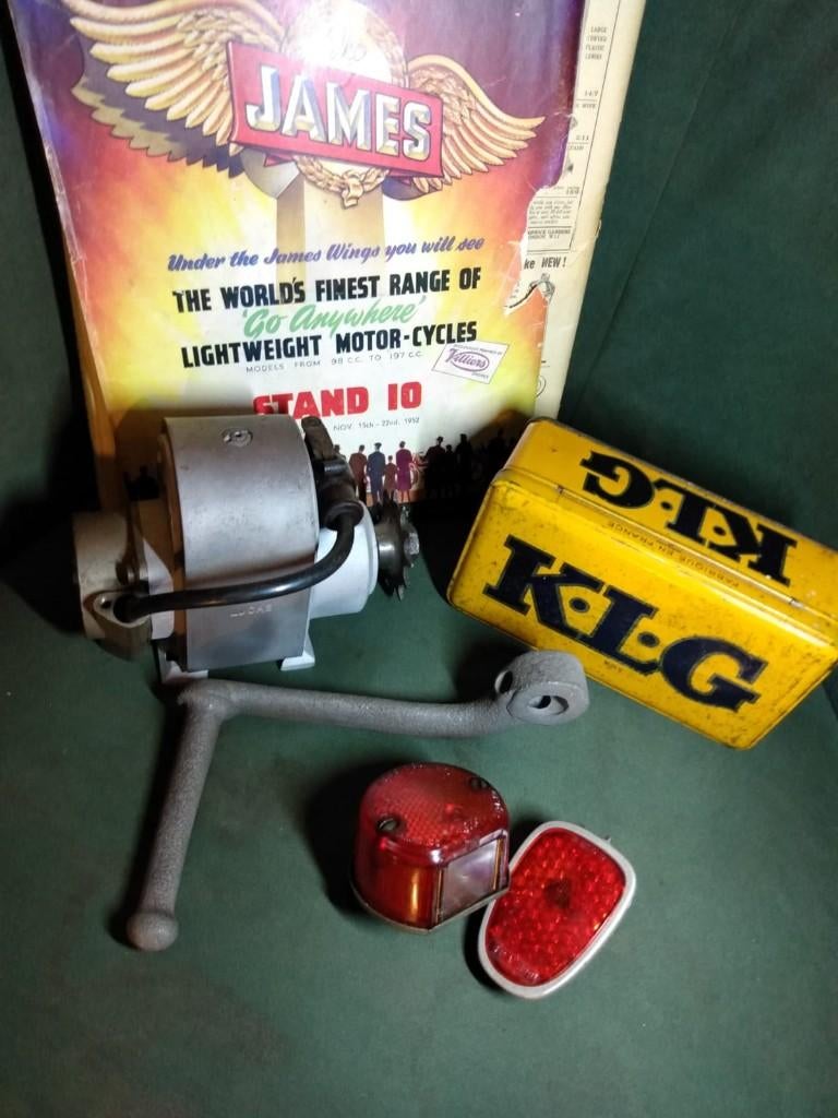 Achterlicht BSA Bantam en div., Ophalen of Verzenden, Gebruikt