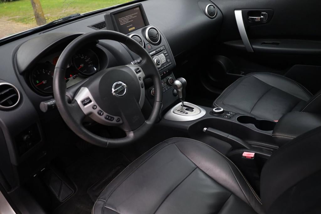 Nissan Qashqai 2.0 Acenta 4WD Aut. | Stoelverwarming | Luxe, Auto's, Nissan, Automaat, Zwart, Leder, Vierwielaandrijving