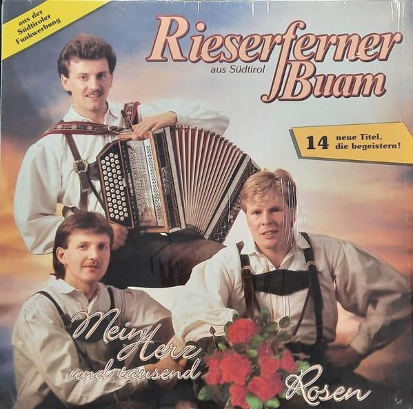 Lp's rieserferner buam gezocht, Ophalen of Verzenden, Zo goed als nieuw, Overige formaten, Levenslied of Smartlap