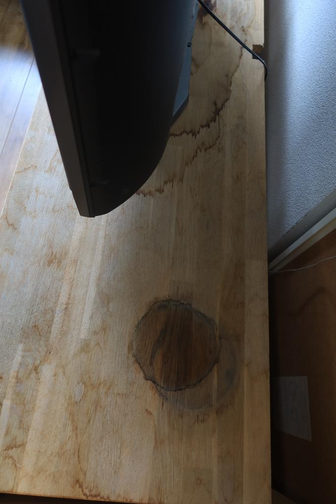 Tv-meubel massief hout met deurtjes, Huis en Inrichting, Kasten | Televisiemeubels, Gebruikt, Minder dan 100 cm, 150 tot 200 cm