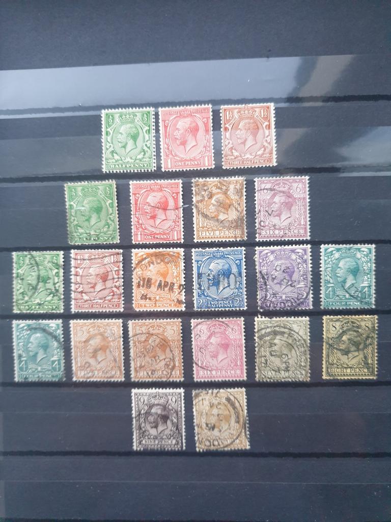 Engeland UK oude verzameling postzegels, Ophalen of Verzenden