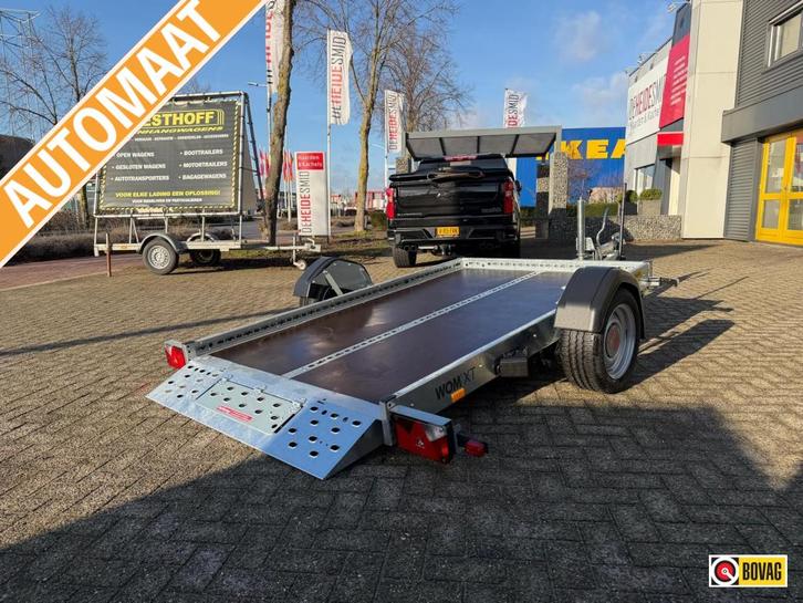STEMA WOM ZAKBARE MOTORTRAILER IDEAAL LADEN/LOSSEN!, Auto diversen, Aanhangers en Bagagewagens, Nieuw