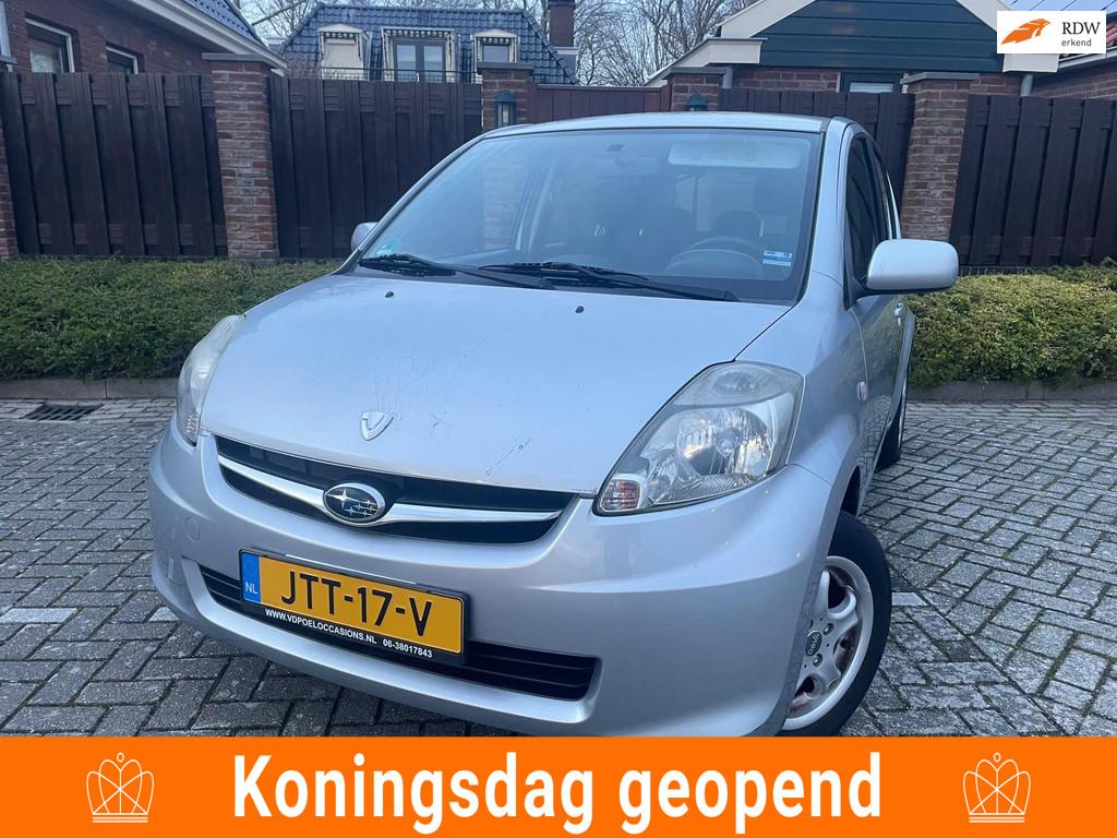 Subaru Justy / Daihatsu sirion 1.0 Comfort 5drs AIRCO ISOFIX, Auto's, Subaru, Voorwielaandrijving, Justy, Gebruikt, Bedrijf