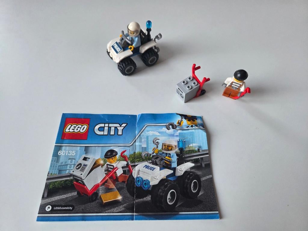 LEGO City 60135 ATV-arrestatie, Kinderen en Baby's, Speelgoed | Duplo en Lego, City, Lego, Compleet, Ophalen of Verzenden