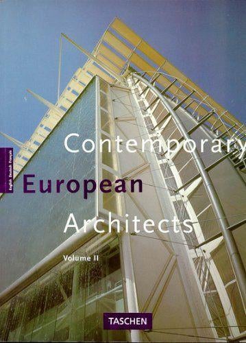 Contemporary European Architects Volume 2, Ophalen of Verzenden, Zo goed als nieuw, Architecten