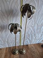 2 prachtige goudkleurige palmen set, Overige materialen, Overige kleuren, Ophalen of Verzenden, Zo goed als nieuw