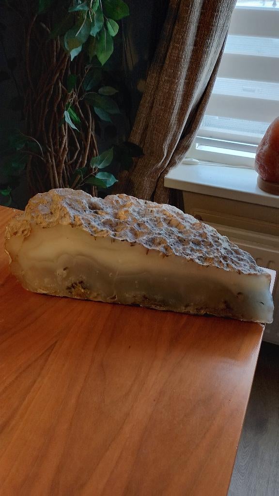 Ruw stuk agaat, een half edelsteen 10 kilo, Ophalen of Verzenden, Mineraal