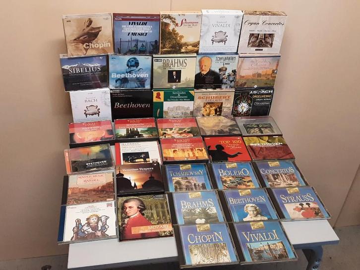 Klassieke cd's , diverse componisten. 118 stuks, Cd's en Dvd's, Cd's | Klassiek, Zo goed als nieuw, Overige typen, Classicisme