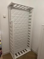 Laagslaper met nieuw matras 90x200 - nooit gebruikt, Ophalen, 90 cm, Eenpersoons, Wit
