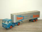 Daf 2600 Truck & Trailer Remia - Lion Car Holland - 1:50, Hobby en Vrije tijd, Modelauto's | 1:50, Gebruikt, Lion car, Verzenden