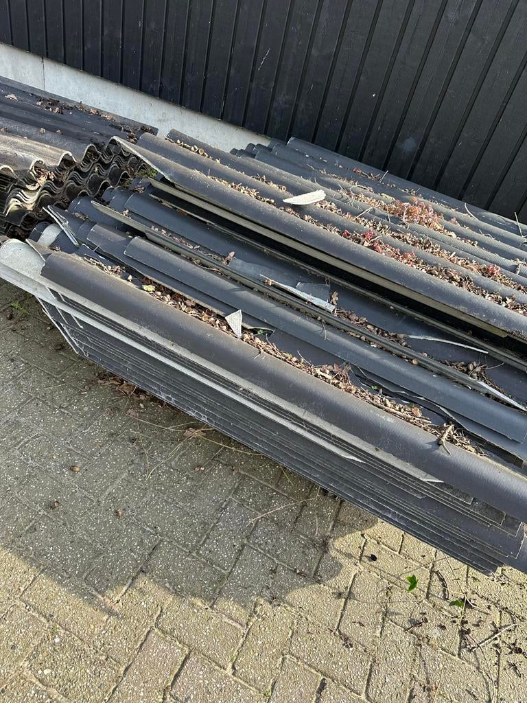 Asbestvrije golfplaten - Diverse maten beschikbaar, Kunststof, Gebruikt, Ophalen of Verzenden, 15 m² of meer