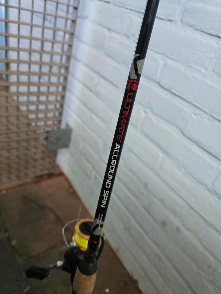 Ultimate allround spinhengel met shimano molen., Ophalen, Molen