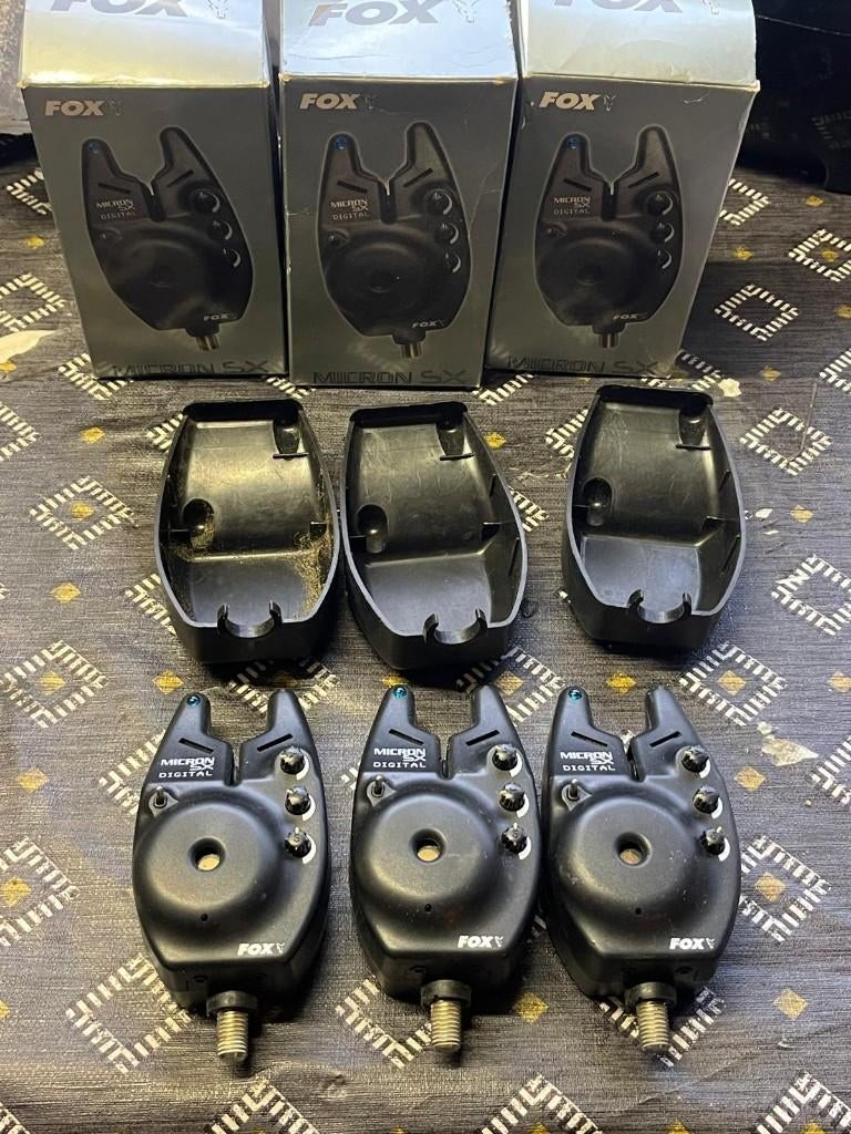 Fox Micron SX digital beetmelders 3 stuks, Ophalen of Verzenden, Zo goed als nieuw, Overige typen