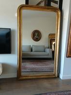 Stijlvolle Grote Antieke Vergulde Spiegel, Huis en Inrichting, Woonaccessoires | Spiegels, Ophalen, Rechthoekig, 150 tot 200 cm