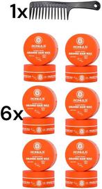 6x Ronuls Orange Hair Wax en 1x kam, Ophalen of Verzenden, Nieuw