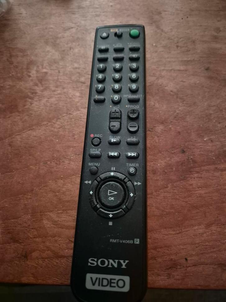 Sony RMT-V406B Afstandsbediening voor Video, Audio, Tv en Foto, Afstandsbedieningen, Gebruikt, Origineel, Vhs, Ophalen of Verzenden