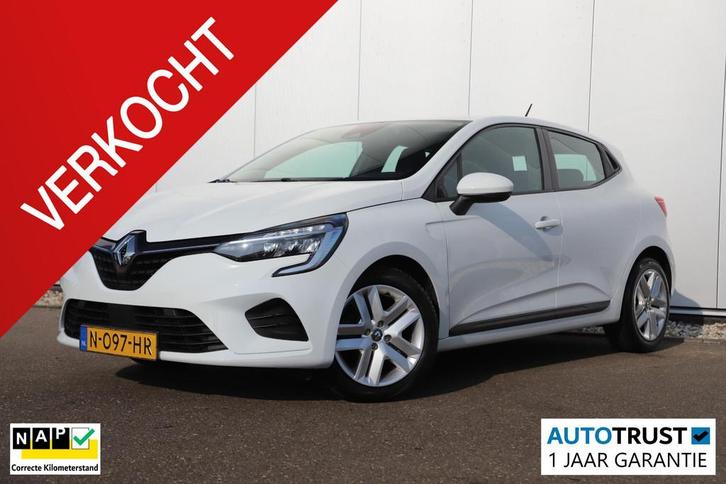 Renault Clio 1.0 TCe Zen Navigatie Carplay Android Airco Cru, Auto's, Renault, Bedrijf, Te koop, Clio, ABS, Airbags, Airconditioning