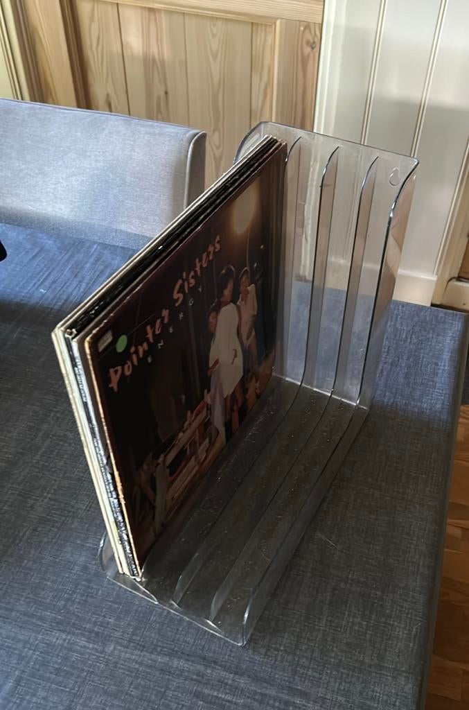Vintage LP houder, Ophalen, Gebruikt, 12 inch