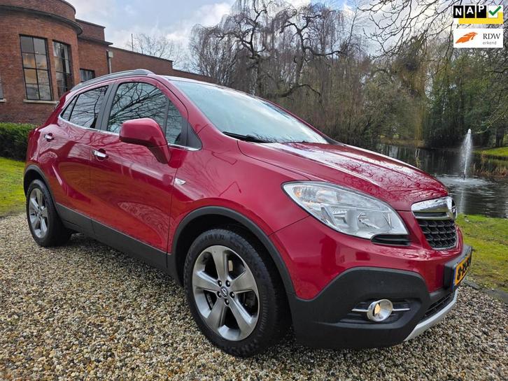 Opel Mokka 1.4 T Cosmo AIRCO/cruise/TREKHAAK, Auto's, Opel, Bedrijf, Te koop, Mokka, ABS, Achteruitrijcamera, Airbags, Airconditioning