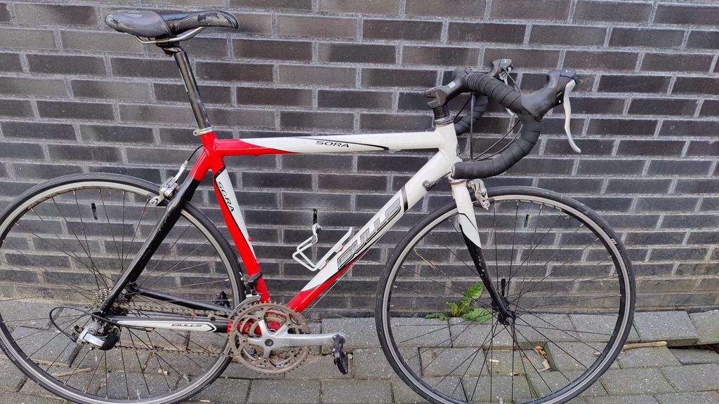 Racefiets Bulls framemaat 54 cm opknapper!!, Overige merken, Gebruikt, Ophalen of Verzenden, 53 tot 57 cm