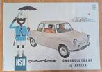 NSU Prinz originele reclameposter - geen herdruk, Ophalen of Verzenden