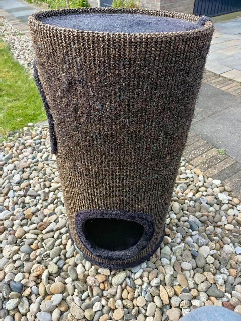 Te koop kattenkrabton, Ophalen