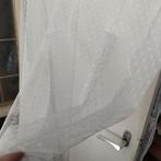 Vitrage 1 paar wit, 100 tot 150 cm, 200 cm of meer, Wit, Nieuw