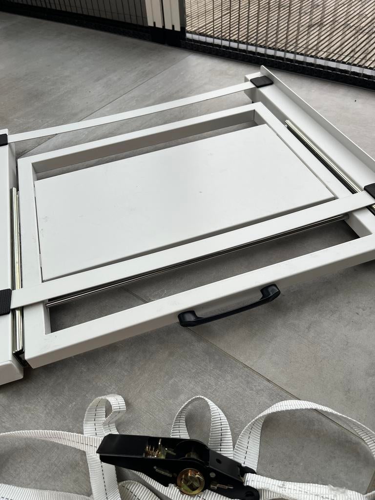 Bodo stapelkit wasmachine droger, Witgoed en Apparatuur, Onderdelen en Toebehoren, Ophalen, Gebruikt