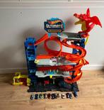 Hot Wheels Ultimate Garage met Draak, Ophalen, Racebaan, Zo goed als nieuw, Hot Wheels