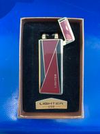 Plasma Aansteker USB Oplaadbaar - Windbestendig en Vlamloos, Ophalen of Verzenden, Nieuw, Aansteker